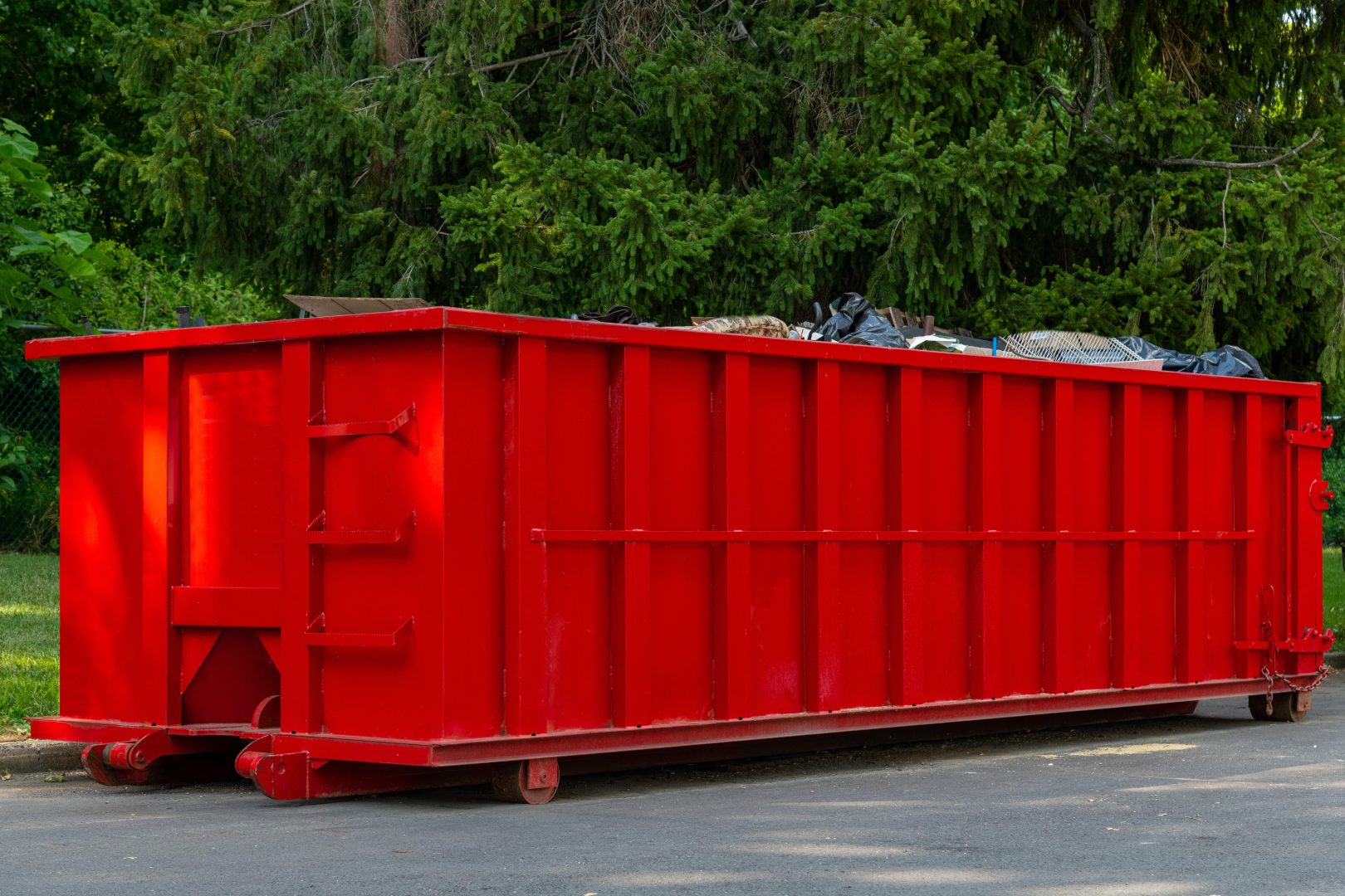 Construction dumpster in Scarborough